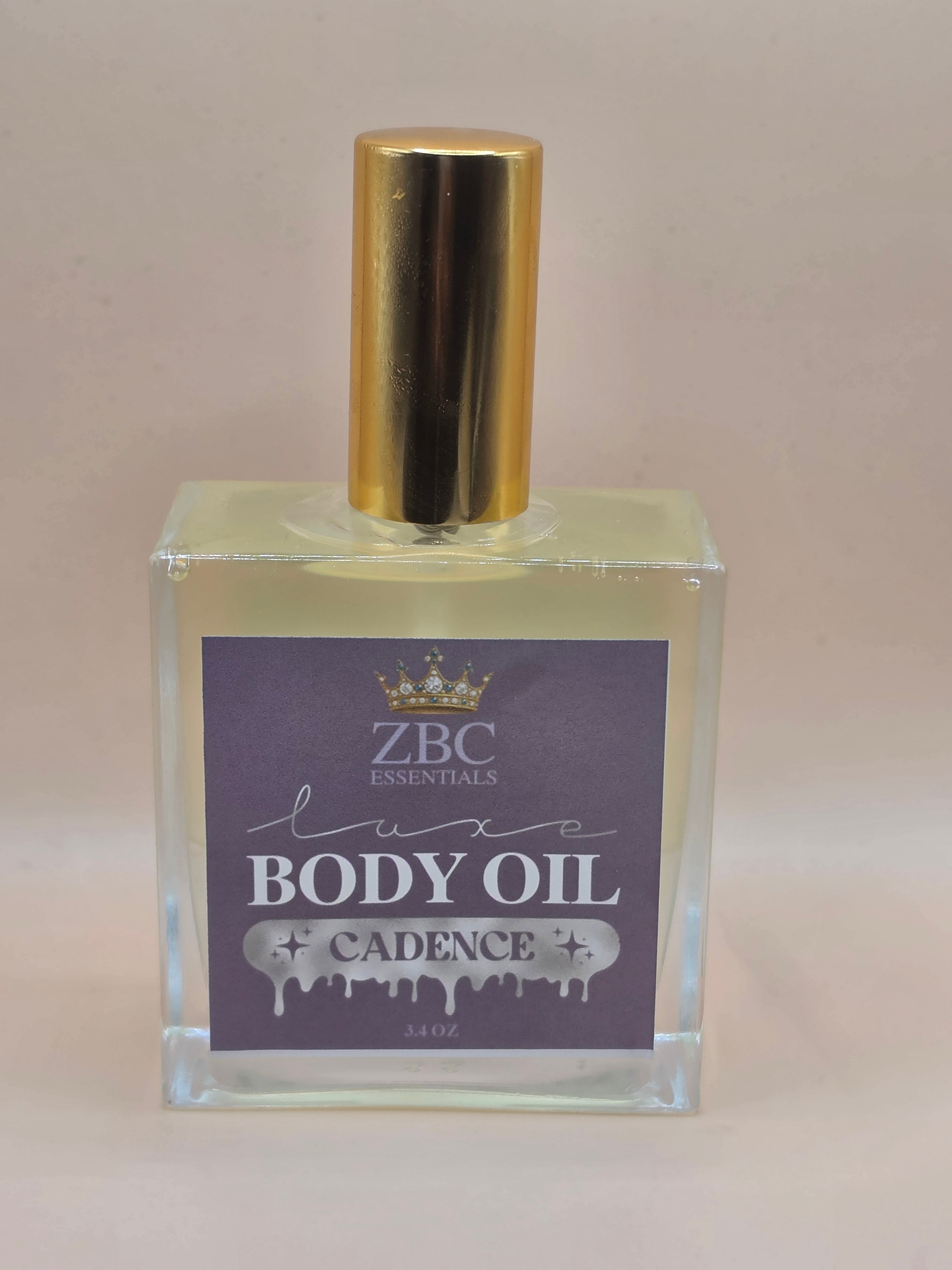 CADENCE- Perfumed Body Oil 3.4 OZ