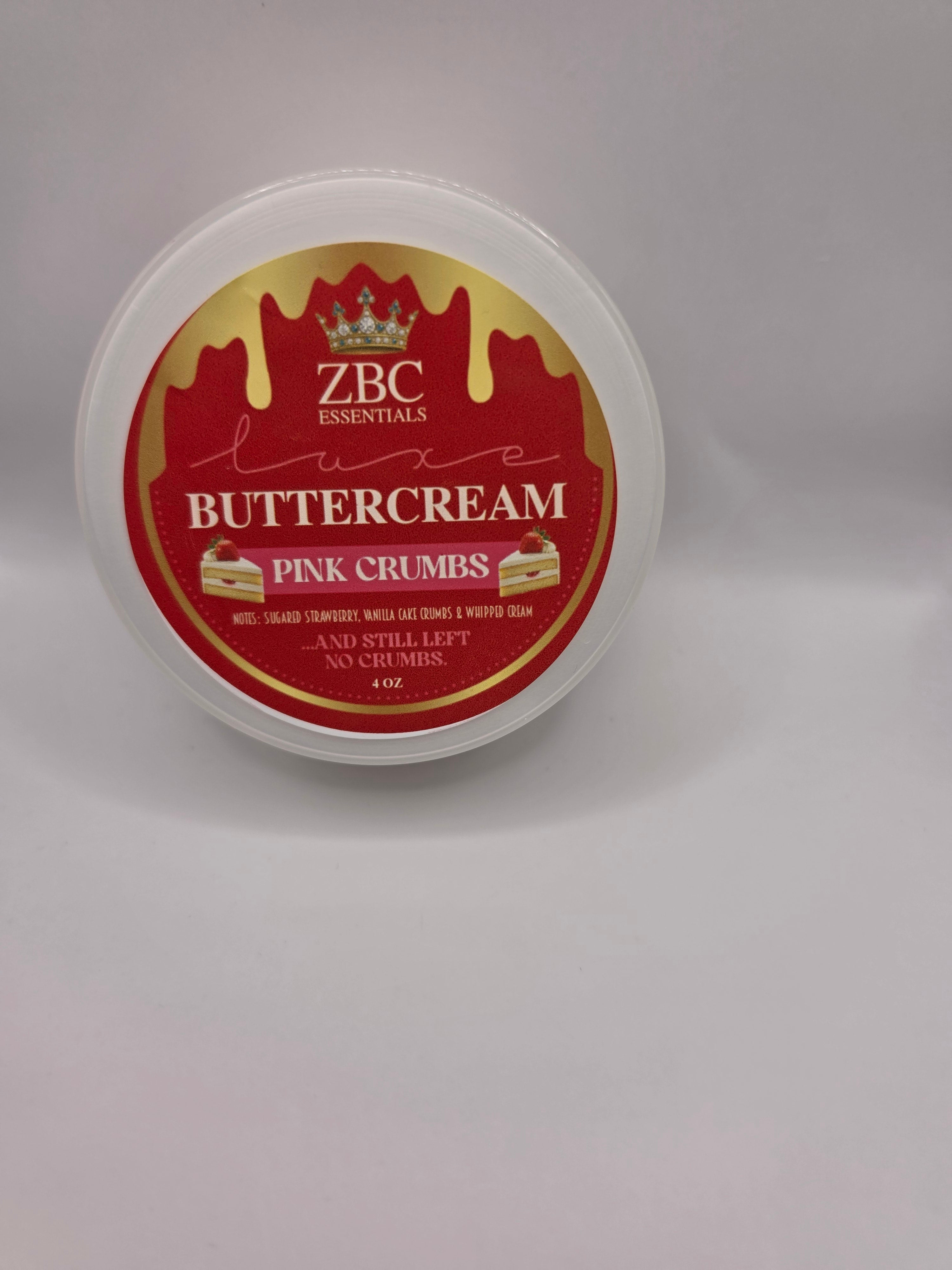 Pink Crumbs Buttercream- Strawberry Poundcake