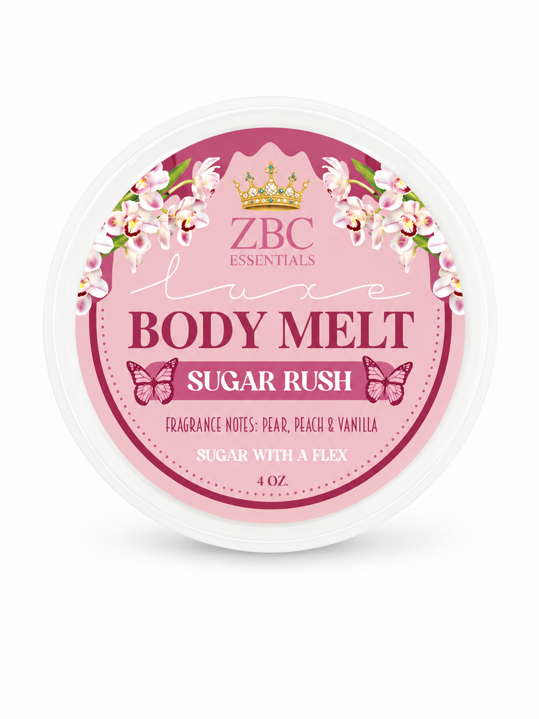 SUGAR RUSH- BODY MELT - PINK SUGAR- LOLLIPINK