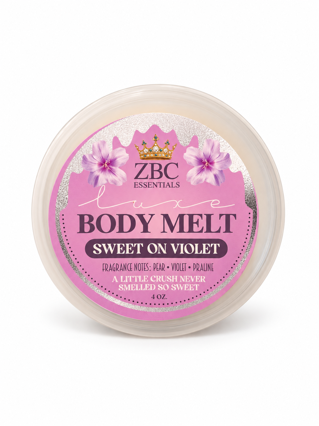 PDM~ PALATINE LUXE BODY MELT~ SWEET ON VIOLET