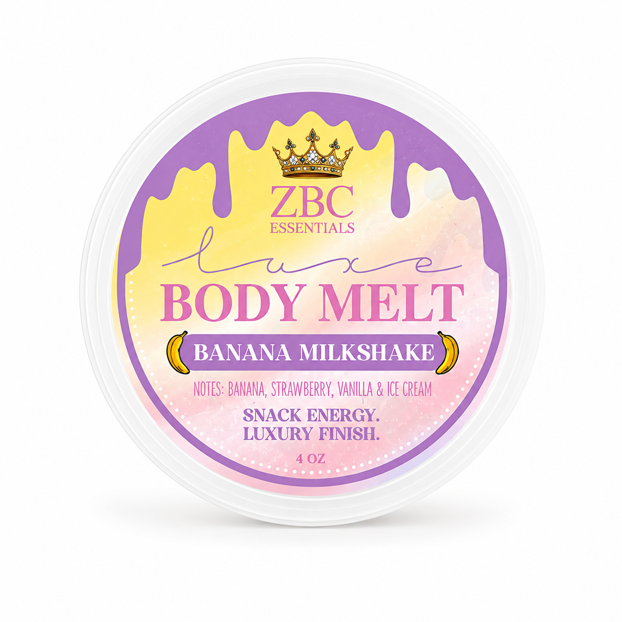 Banana Milkshake-Perfumed Body Balm
