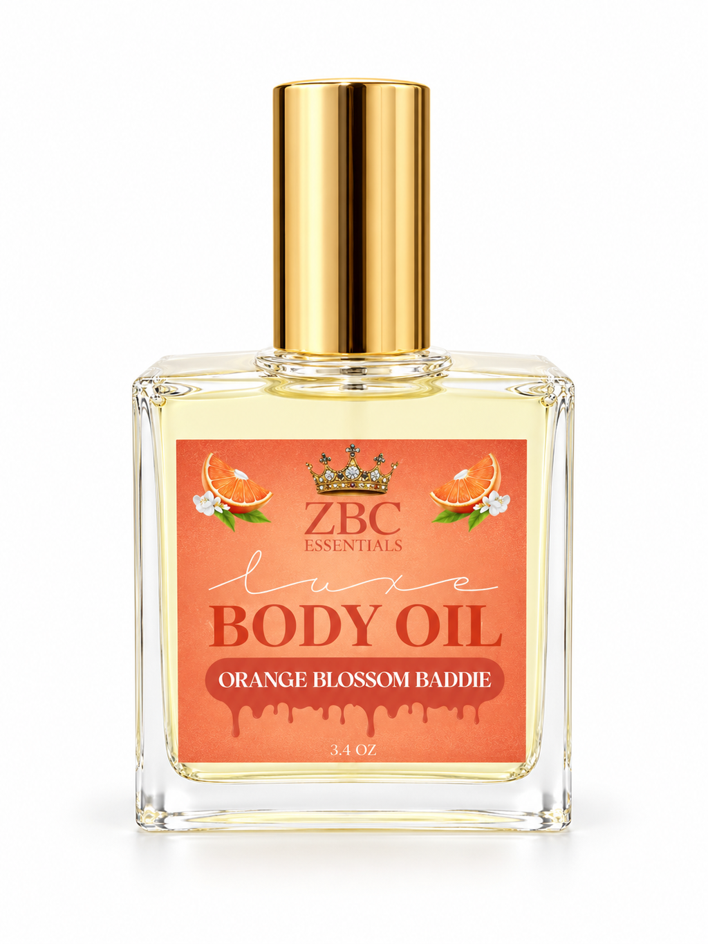 PDM ~ATHENAIS~ ORANGE BLOSSOM BADDIE~ PERFUMED BODY OIL~ 100 MLS