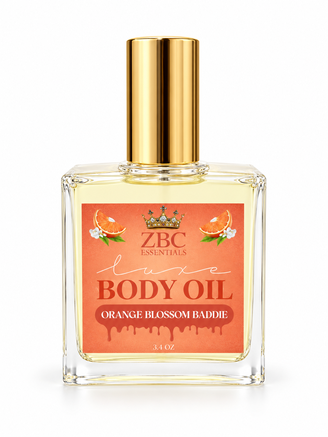 PDM ~ATHENAIS~ ORANGE BLOSSOM BADDIE~ PERFUMED BODY OIL~ 100 MLS