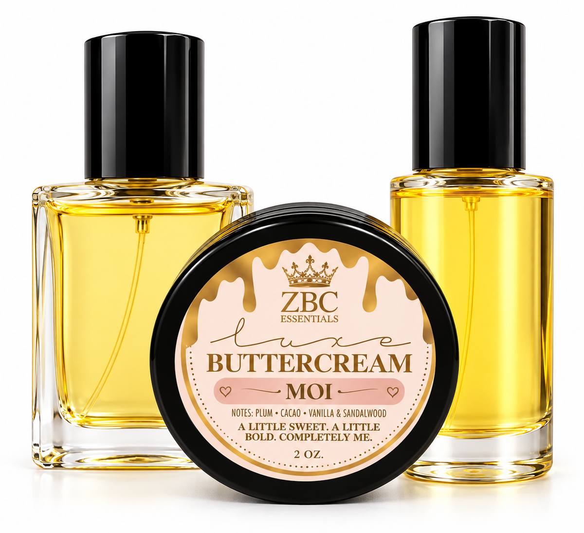 MOI- 3 PIECE BUTTERCREAM BUNDLE- J. COUTURE ~ JUST MOI