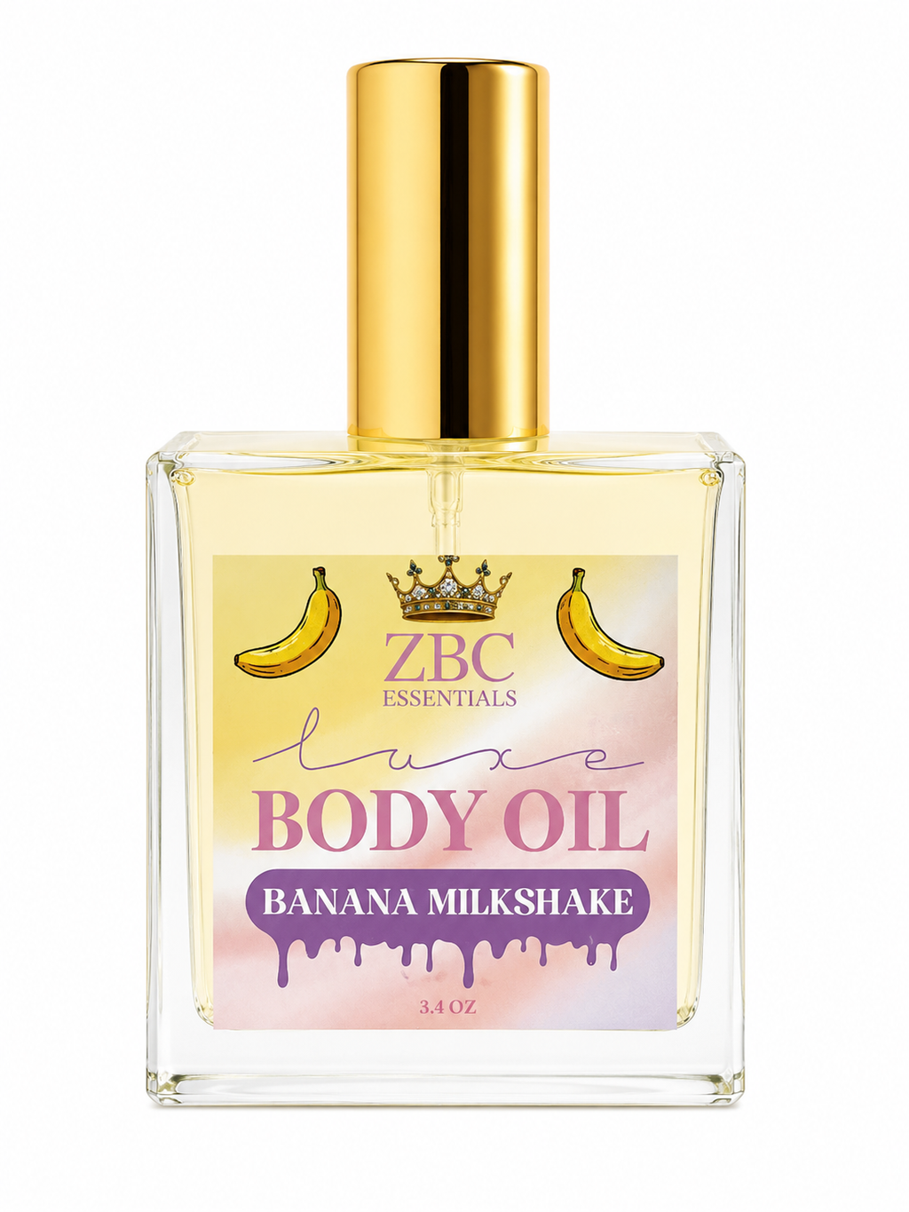 BANANA MILKSHAKE: Perfumed Body Oil-