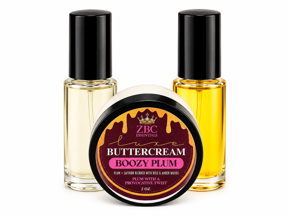 MARC J. DECADENCE BUNDLE- 3 PIECE BUTTERCREAM BUNDLE- BOOZY PLUM