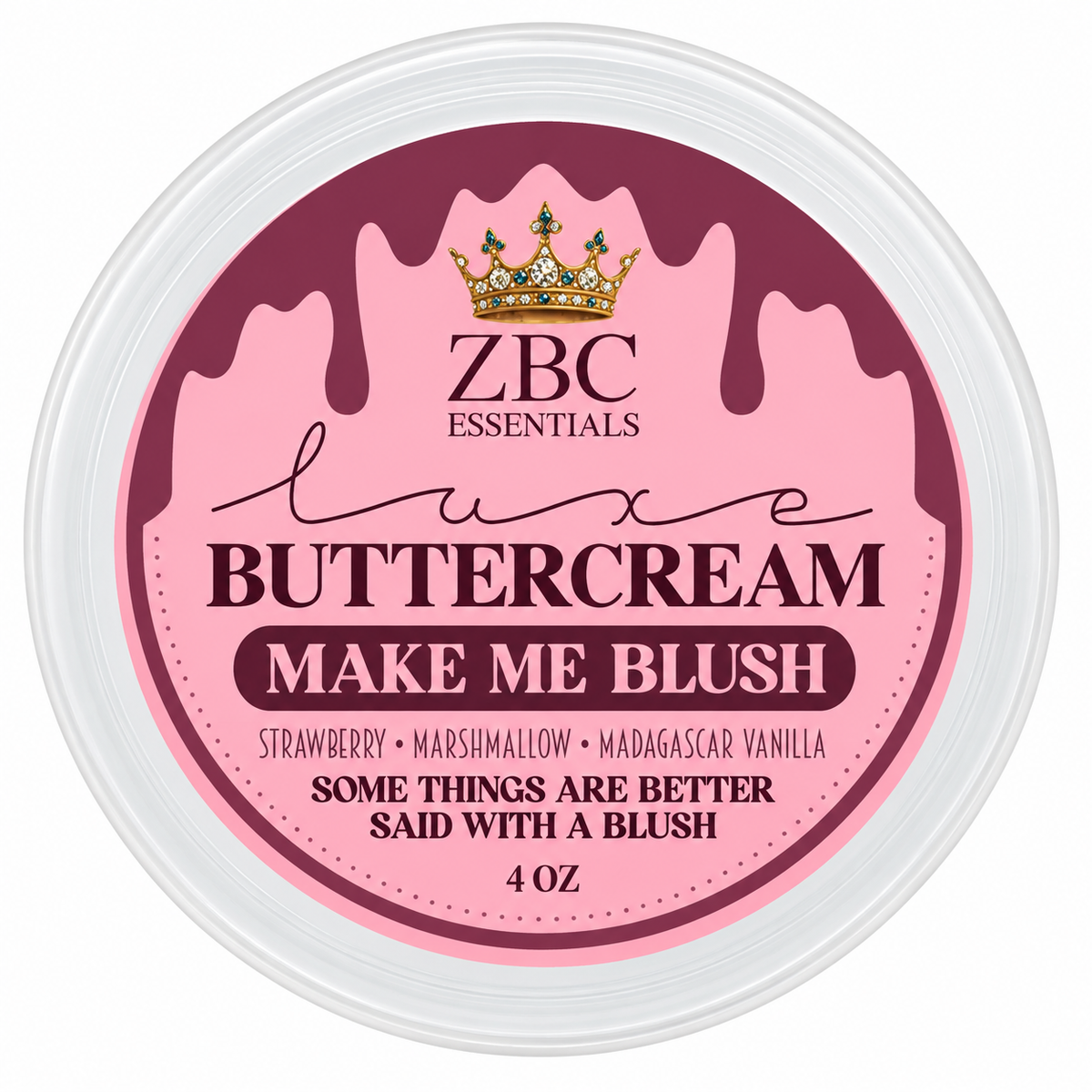 DYLAN PINK - BUTTERCREAM- MAKE ME BLUSH~ 4 OZ. ~