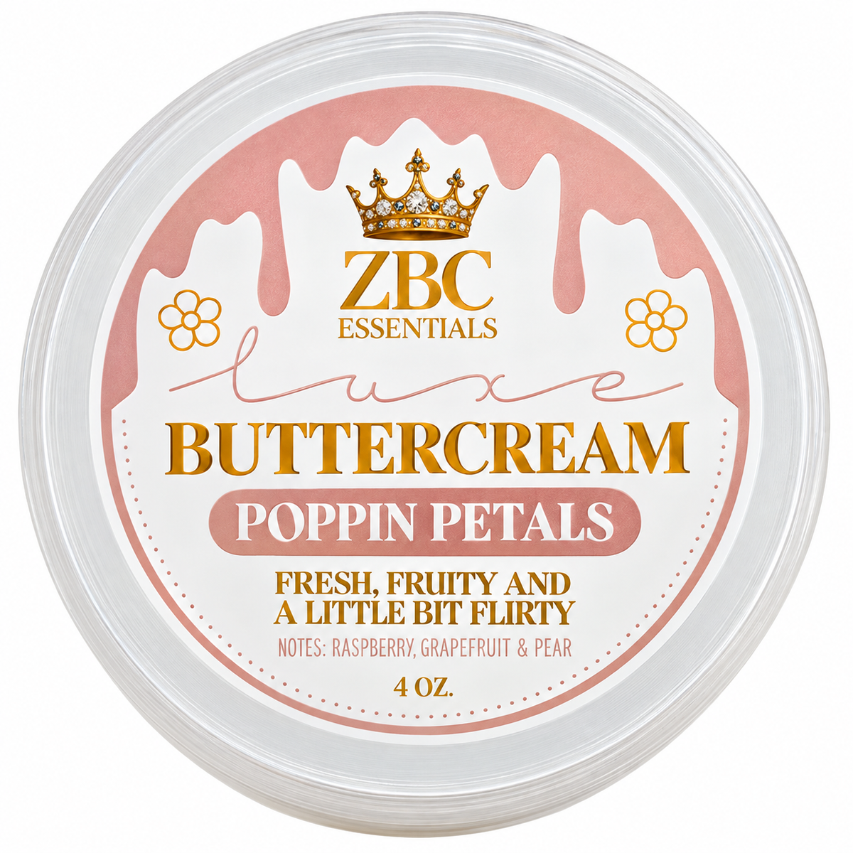 Poppin Petals- Scented Body Buttercream~ Eau So Fresh